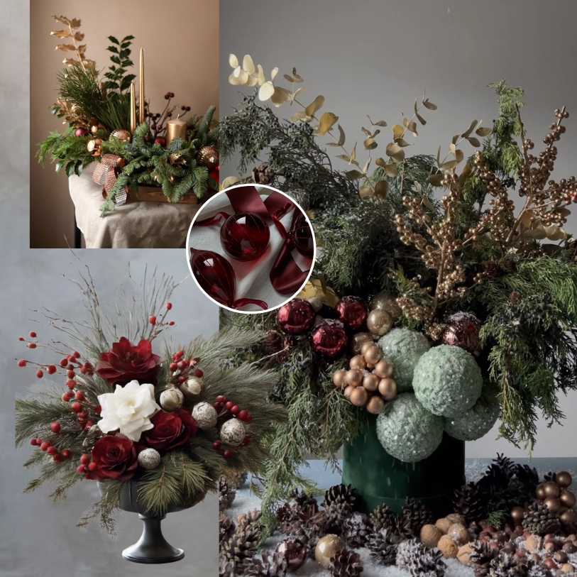 Ziemassvētku galda kompozīcija VĀZĒ (20. decembrī) - Image 2