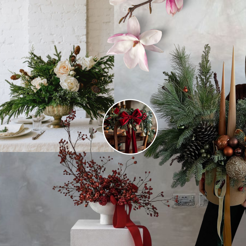 Ziemassvētku galda kompozīcija VĀZĒ (20. decembrī) - Image 3